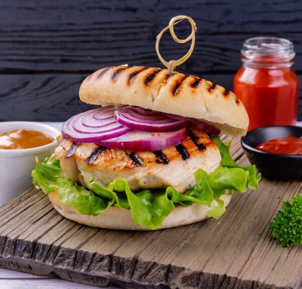 Grill Chicken Burger Grill Chicken Burger